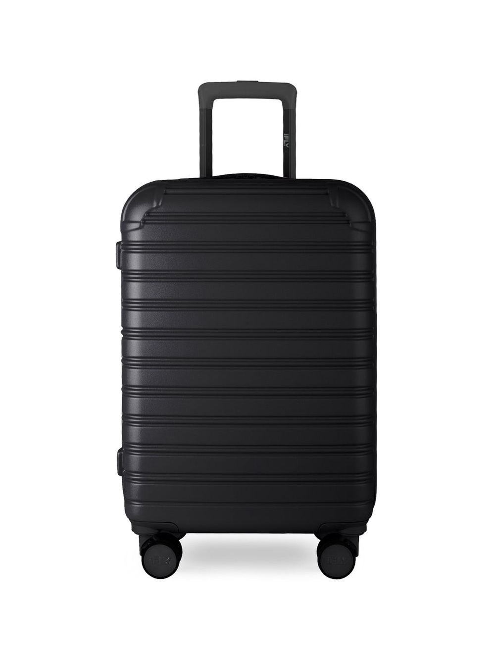 Black Hardshell Carry-On Spinner Suitcase